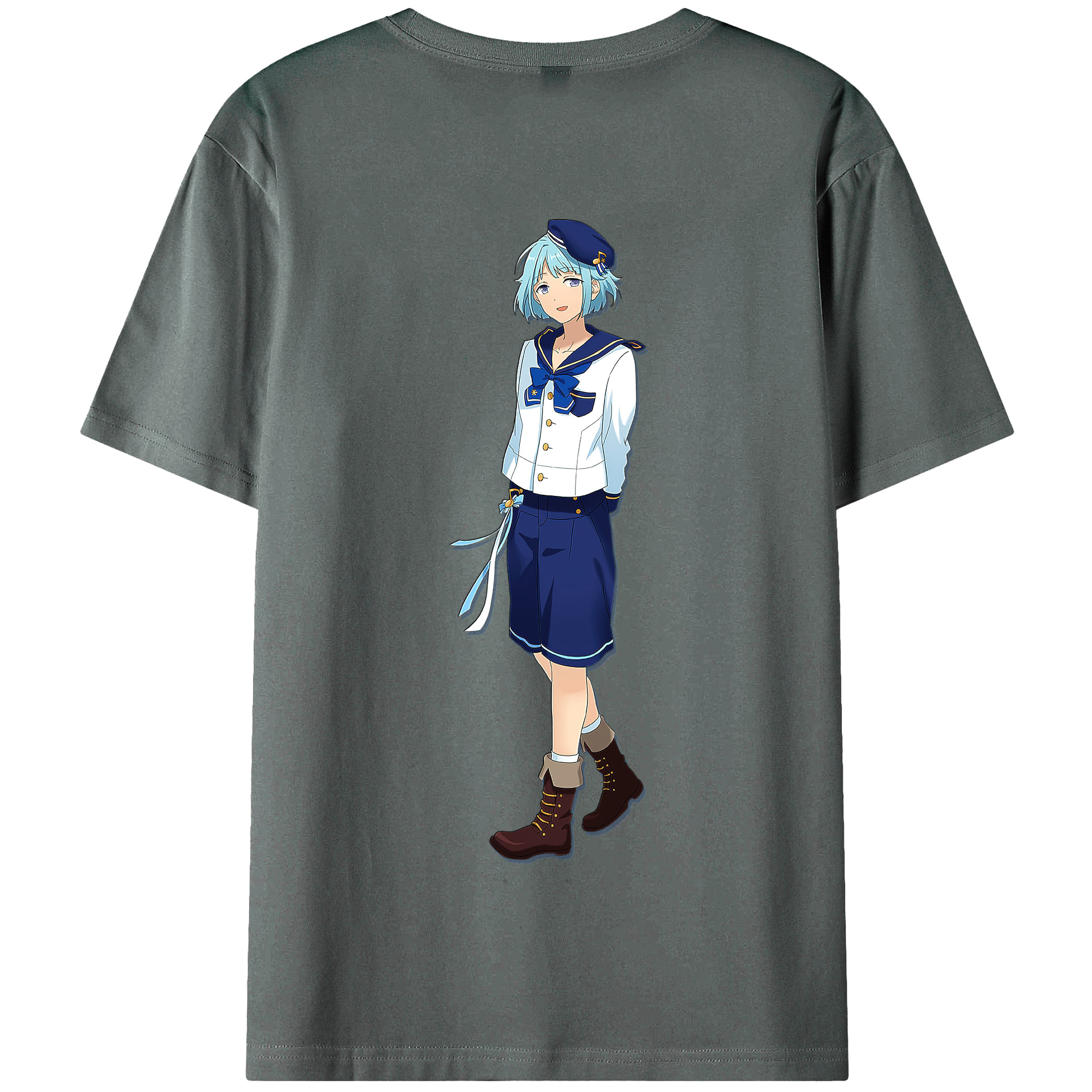 （画像用） あんさんぶるスターズ! Ensemble Stars 綿100％半袖Tシャツ（背面プリント）